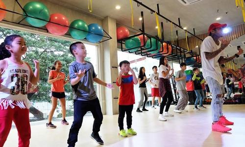 HIIT indoor cycling spinning at Zink Cebu